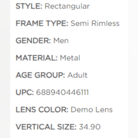 Nautica Eyeglass Frames. N7255. 325 Matte Navy. Metal Blue. 56 / 19 / 140mm - Picture 7 of 9